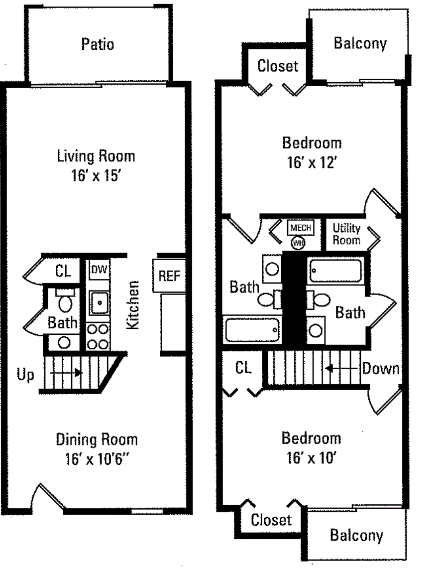 Suite A Floorplan